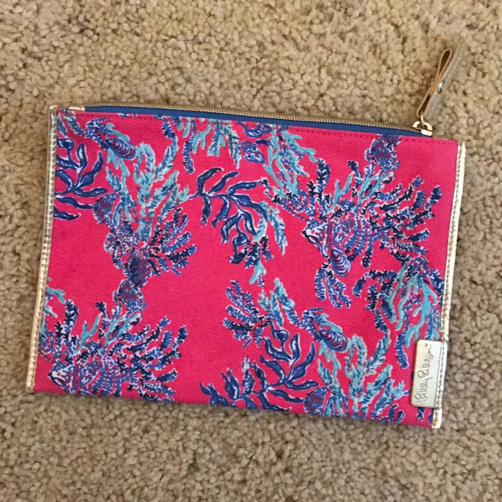 Lilly Pulitzer small fabric pouch